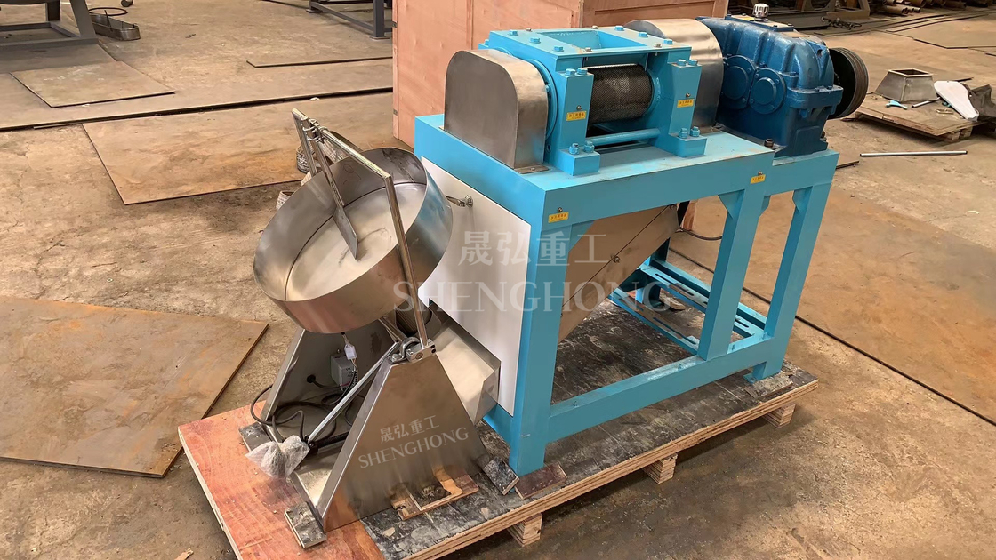 اندازه تغذیه 0.5mm Granulator کود ترکیبی برای کود و دانه های شکل بیضی