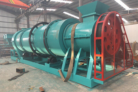8 تن / ساعت کود ارگانیک گرانولاتور دستگاه ساخت کود 60.5kw 10mm