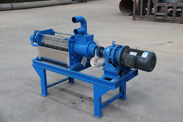 4-25 T / H جدا کننده کود گاو با قدرت پمپ 7.5kw