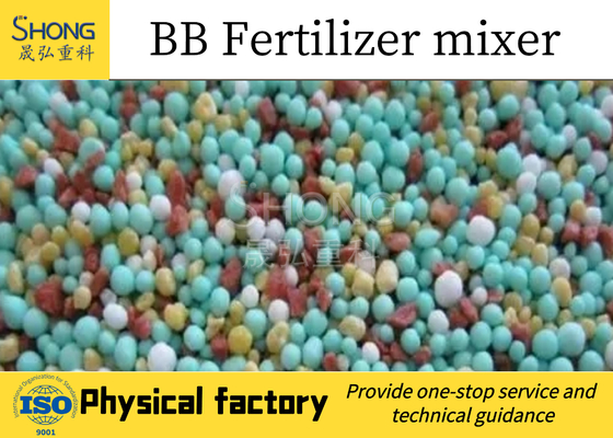 22kw BB Fertilizer خط تولید کود ترکیبی تجهیزات کنترل PLC