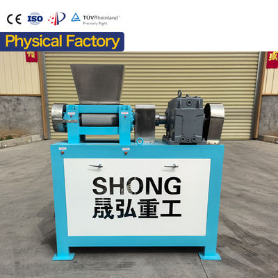 گرانول‌ساز اکستروژن غلتکی دوتایی برای کود ترکیبی 1.5 تن در ساعت