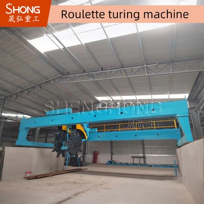 چرخ نوع کمپوست ترنر - عمق 1.6 متر، عرض 12 متر، کارایی بالا