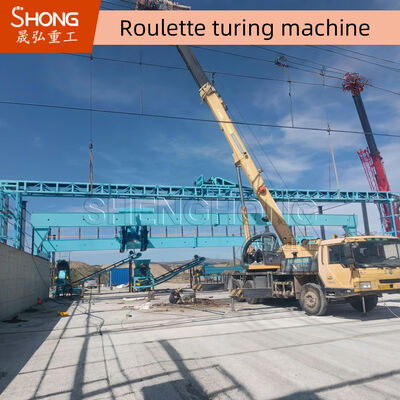 تجهیزات کمپوست تخمیر صنعتی برای ماشین چرخاندن کمپوست نوع شکاف مزایا تخمیر زباله کوتاه مدت