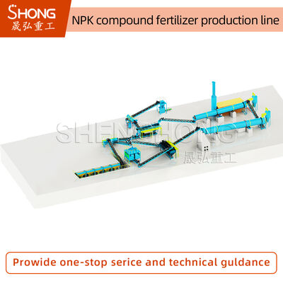 خط تولید کود NPK / کارخانه کود NPK برای تولید گلوله