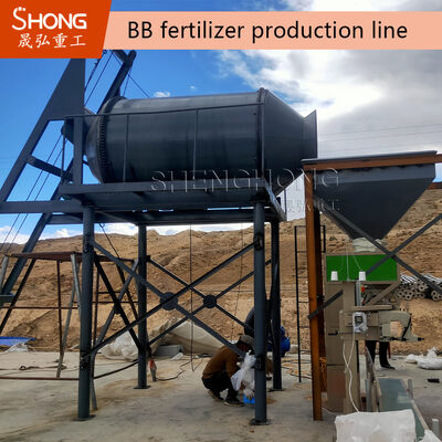 کارخانه تولید کود مخلوط عمده NPK با سیستم کنترل PLC، 5-7 تن در ساعت و فرمول های سفارشی