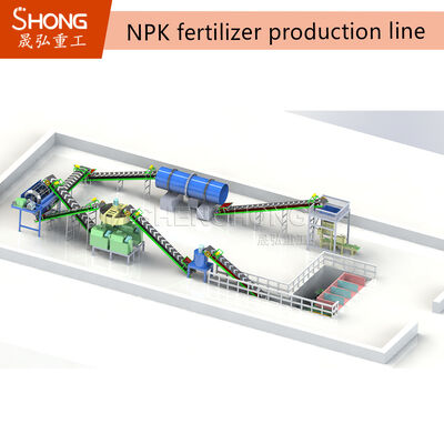 کارخانه کود NPK کامل برای تولید گلوله با کیفیت بالا