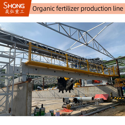 خط تولید کود ارگانیک 1 تن در ساعت برای تولید کود مرغ