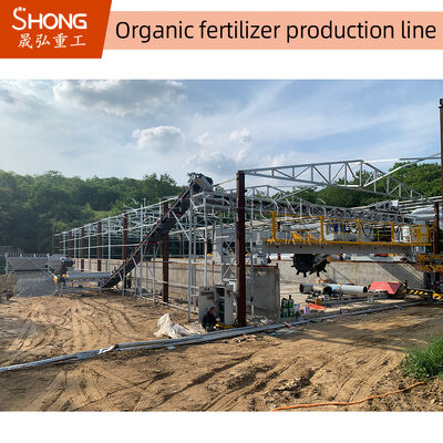 تجهیزات درام کود ترکیبی برای تولید کود ارگانیک کود