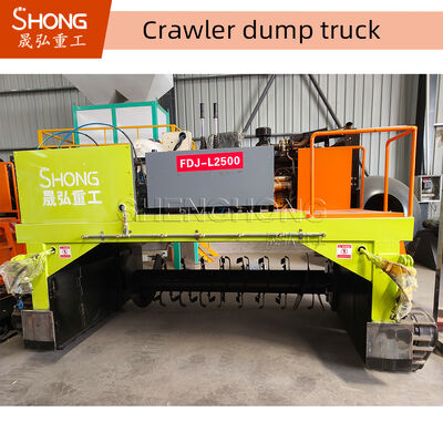 50 T / H ظرفیت خودران کمپوست Windrow Turner برای تولید کود ارگانیک کود حیوانات