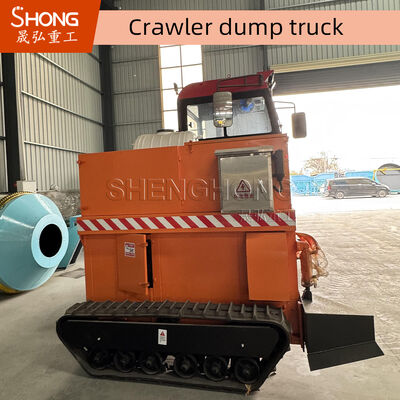 تجهیزات کمپوست هیدرولیک با قابلیت تنظیم ارتفاع از سطح زمین برای کمپوست‌سازی با راندمان بالا