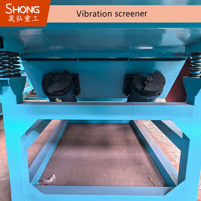 1000 Tph 380v دستگاه غربالگری ارتعاش برای دانه ریزی و غربالگری کود ارگانیک