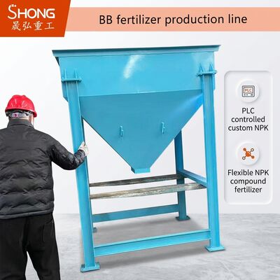 خط تولیدی خودکار کود BB با کنترل PLC برای کود ترکیبی NPK سفارشی تا 30 تن در ساعت