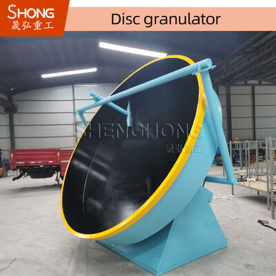 گرانولاتور دیسکی با راندمان بالا با نرخ گرانولاسیون 93% ساخت فولاد کربن و بدون نیاز به پیچ و مهره لنگر