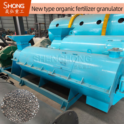 گرانولاتور کود ارگانیک با سرعت چرخش 312 R / m برای دانه های 1-7mm و ساخت فولاد کربن