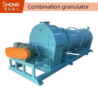 دستگاه گرانولاتور چرخشی 380 ولت برای سرعت دانه بندی بالا و ساخت فولاد بادوام در تولید کود