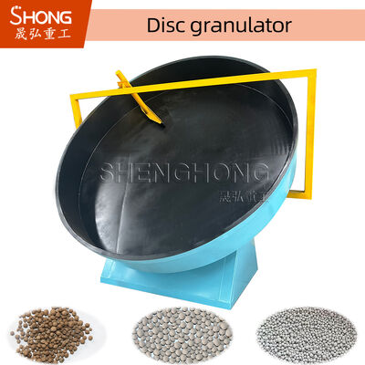 گرانولاتور دیسک پان گرانولاتور برای کود ارگانیک با دانه های 3-5mm 380V ولتاژ و > 98٪ نرخ شکل گیری