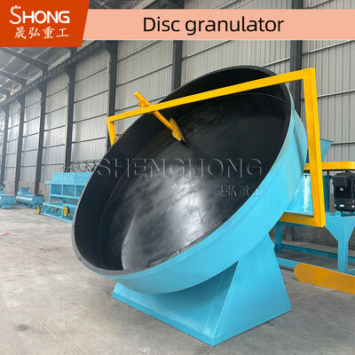 دستگاه گرانول ساز کود مرکب با قابلیت تنظیم زاویه دیسک، کنترل PID و پوشش فولادی مقاوم در برابر سایش