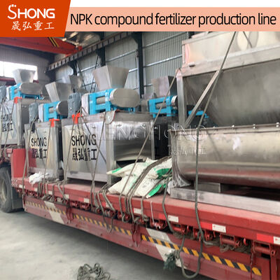 خط تولید کود NPK 380V با طراحی سازگار با محیط زیست و محتوای مواد ارگانیک بالا