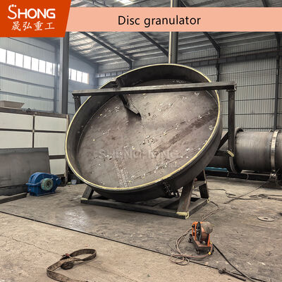دستگاه گلوله ساز دیسک برای کود ارگانیک با ظرفیت 1-20 تن در ساعت و دانه های گرد 380V / 50Hz