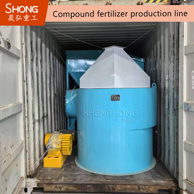 گرانولاتور درام دوار 2-6 میلی متری گرد برای کودهای مرکب با مواد فولاد کربنی و قدرت 5.5 کیلووات