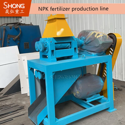 نوع خشکی گرانولاسیون کامل اتوماتیک عملیات خط تولید کود دو رولر با اندازه دانه 2.5-20mm