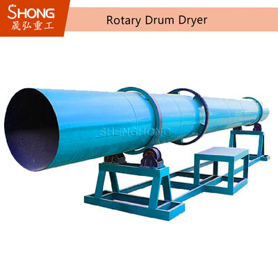 ماشین خشک کن درام چرخشی صرفه جویی در انرژی 1-50 تن در ساعت خشک کن چرخشی سازگار با محیط زیست برای تولید کود